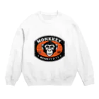猿人★ロックの猿人ロック　ロゴ Crew Neck Sweatshirt
