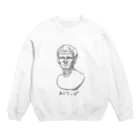 紅花のあぐりっぱおぢ！ Crew Neck Sweatshirt