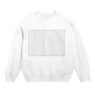 yy_yyの作文用紙 Crew Neck Sweatshirt