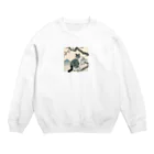 浮世絵デパートの浮世絵猫 Crew Neck Sweatshirt