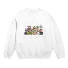 ポイントインカム official shopのポ太郎ふれんず Crew Neck Sweatshirt