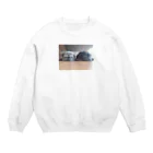 ぱふ屋さんのねむたいぜ♡ Crew Neck Sweatshirt