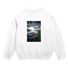 outdoor lifeのcamper  Crew Neck Sweatshirt