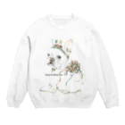 フレブルとパググッズS’IRISERのhappy birthday  Crew Neck Sweatshirt