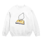 rakkosoda / コマイのアヒルと絵本 Crew Neck Sweatshirt