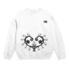 キメラ運輸の母胎(黒) Crew Neck Sweatshirt