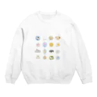 inucatcherのらぐあつめ1 Crew Neck Sweatshirt