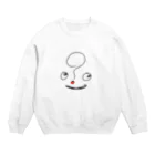 湯豆腐のはてな君 Crew Neck Sweatshirt