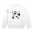 湯豆腐の模様 Crew Neck Sweatshirt