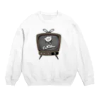 れぷちんのレトロアニメれぷくま Crew Neck Sweatshirt