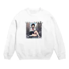 女子高生アニメ【君を想う僕と君】の騒々しい世界に生きる僕 Crew Neck Sweatshirt