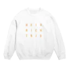 ハインリヒ・トリオのハインリヒグッズ Crew Neck Sweatshirt