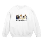 エンジェルグッズのMy Angels 〜コマツ・モチ・リン〜 Crew Neck Sweatshirt