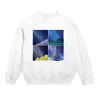 KEIKO's art factoryの「四季と星」の4部作 Crew Neck Sweatshirt