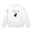 stcreationのチワワのママ Crew Neck Sweatshirt