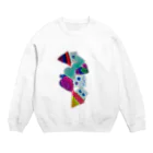 Yume zukin のワンダーランド Crew Neck Sweatshirt