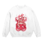 キラキラ参上のKira Kira 2023/2024 drag merch Crew Neck Sweatshirt