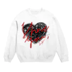 IzXu.のI love u... Crew Neck Sweatshirt