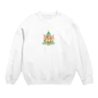 yugorohouseのクリスマスベアーズ Crew Neck Sweatshirt