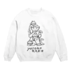 ニシワキタダシのよそのねこ Crew Neck Sweatshirt