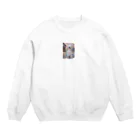 俺のカノジョの俺のカノジョ 昭和風？商店街編 Crew Neck Sweatshirt