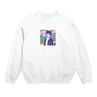 ブギーズのヌコ博士 Crew Neck Sweatshirt