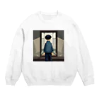 みとみとショップの孤独な少年　 Crew Neck Sweatshirt