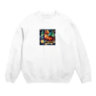 kohapapa1223の龍　金運アップ　干支 Crew Neck Sweatshirt