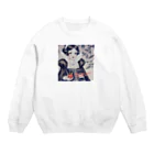 凡人-bonjin-のダークファンタジー白雪姫 Crew Neck Sweatshirt