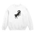 CyberArmadilloのメーシャ (牡羊座) Mesha (Aries) Crew Neck Sweatshirt