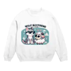 姫とすずり。のオオカミの彼氏 Crew Neck Sweatshirt