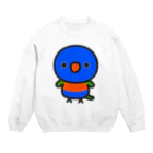 いんこ屋堂のゴシキセイガイインコ Crew Neck Sweatshirt