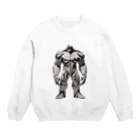 hoodie styleの巨人のオリーガミ Crew Neck Sweatshirt