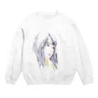 PonPlanの恋する少女 Crew Neck Sweatshirt