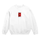 nanohana-kiiroの世界が平和になる奇跡のスイッチ Crew Neck Sweatshirt