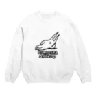 zukaunagiのダラダラ最高 Crew Neck Sweatshirt