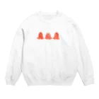 meow！のメンダコウィンナー Crew Neck Sweatshirt