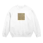 lallypipiのドット柄のユニークな世界「ペンギン」グッズ Crew Neck Sweatshirt