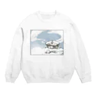 物部書房の『拡がる』 Crew Neck Sweatshirt