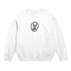 koja_laboの数字で顔作りました！パート2 Crew Neck Sweatshirt