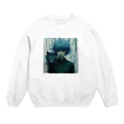 saloのbluegreen Crew Neck Sweatshirt