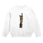 KYONDAのさみしがりごにゃん Crew Neck Sweatshirt