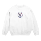 excitekonnoの丸顔シリーズ柴犬バージョン Crew Neck Sweatshirt