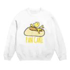 チョコミントの波乗りバター Crew Neck Sweatshirt