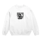 にんにんにんじゃのベテラン忍者のグッズ Crew Neck Sweatshirt