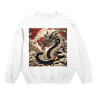 kansaijin_ryoの龍　① Crew Neck Sweatshirt