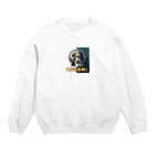 OdenChikuwabuの希望犬「自己信頼」 Crew Neck Sweatshirt