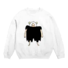 しりえのひつじまんプレーン Crew Neck Sweatshirt