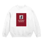 猫絵師のあべさん10万人記念　黒猫クロちゃん Crew Neck Sweatshirt