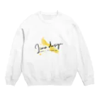 リモデザインスタジオのリモデザインロゴ｜Limo design studio Crew Neck Sweatshirt